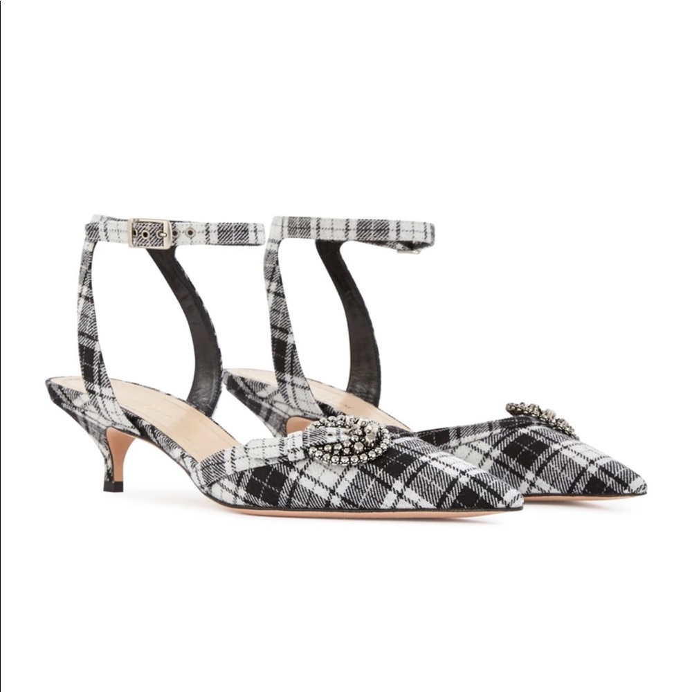 100% auth Christian Dior gang heels slingback